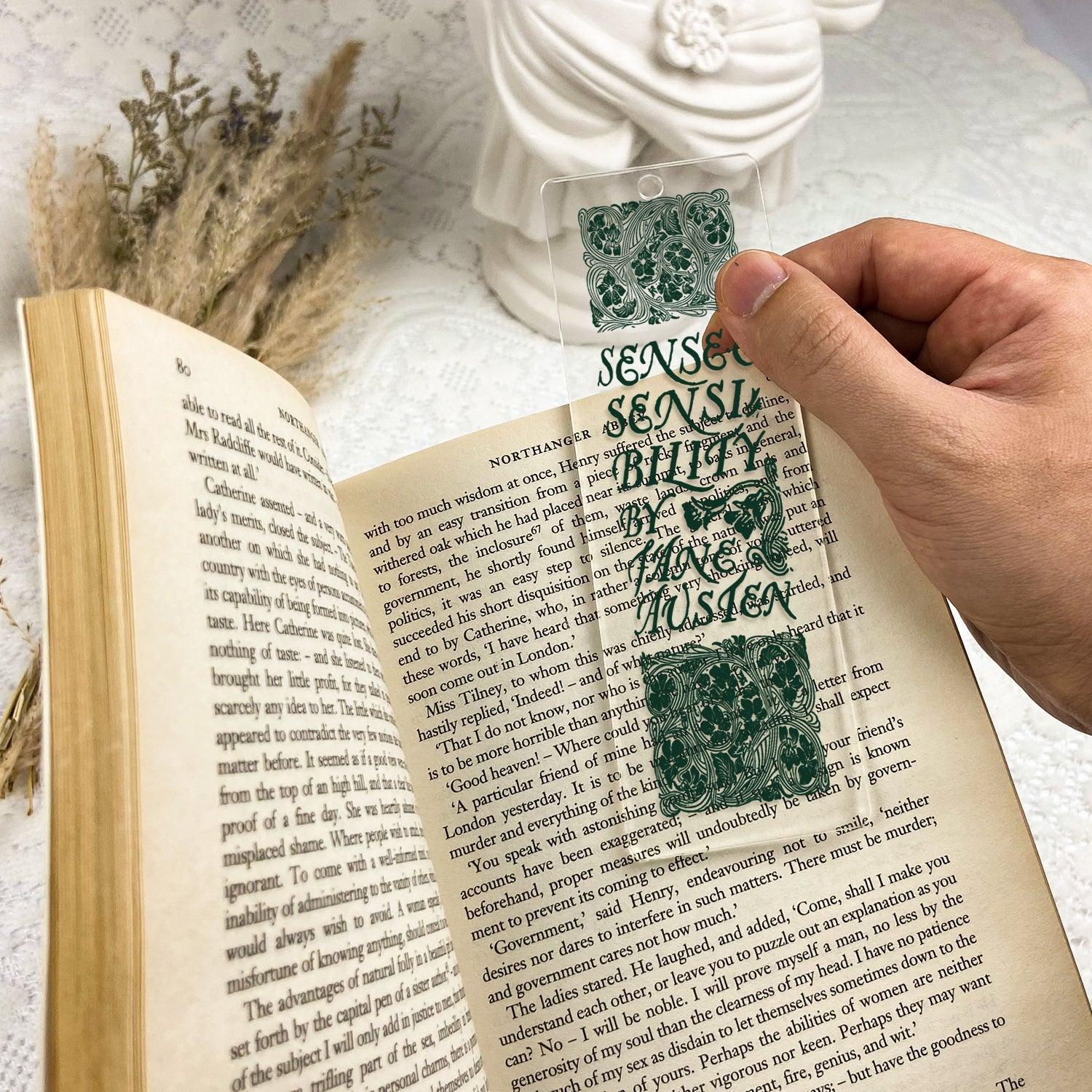 Sense and Sensibility Acrylic Bookmark - Image 4