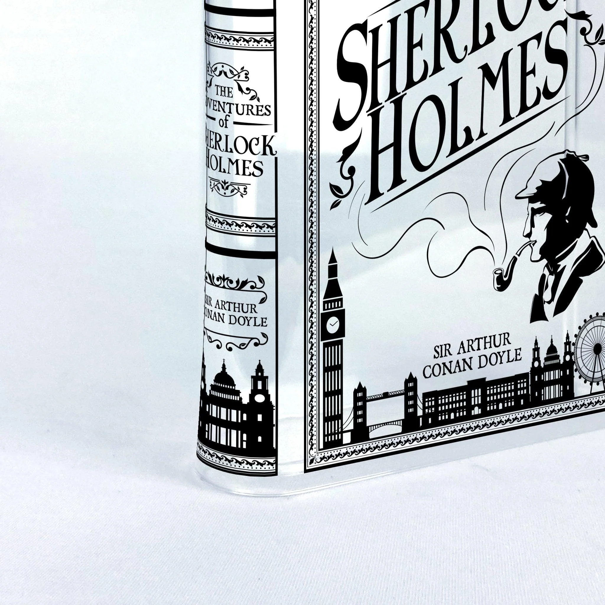Sherlock Holmes Acrylic Book Vase - Image 10