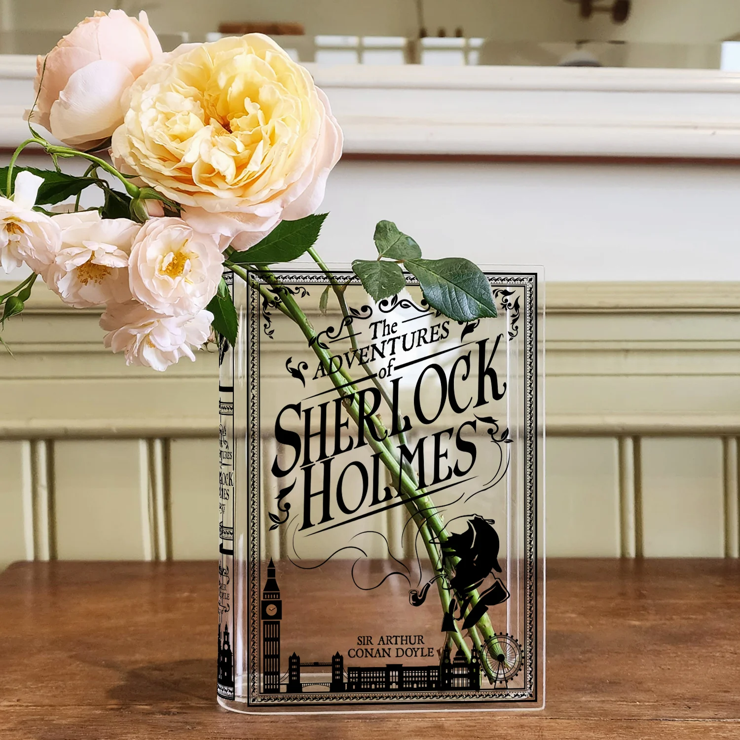 Sherlock Holmes Acrylic Book Vase - Image 6