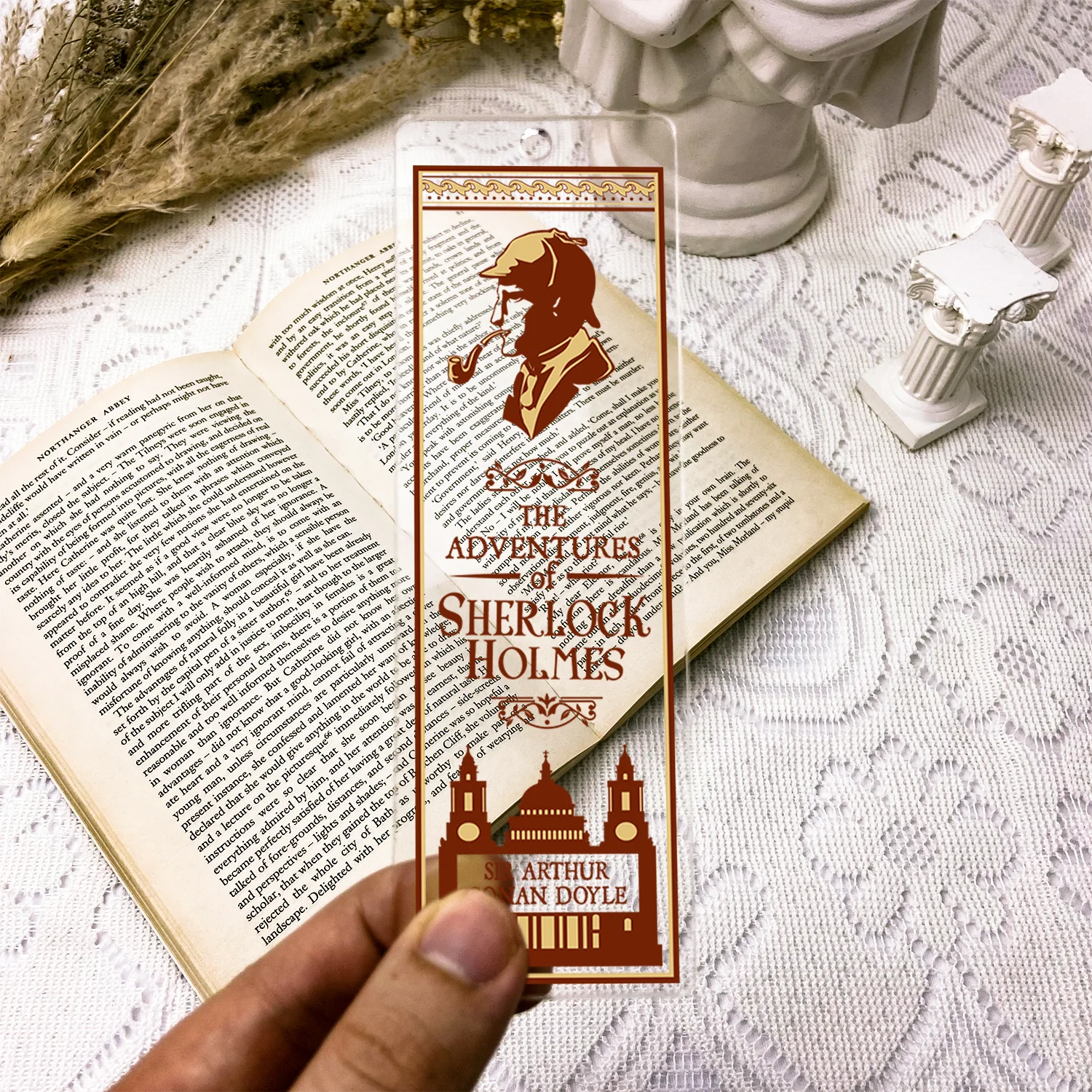 The Adventures of Sherlock Holmes Acrylic Bookmark - Image 3