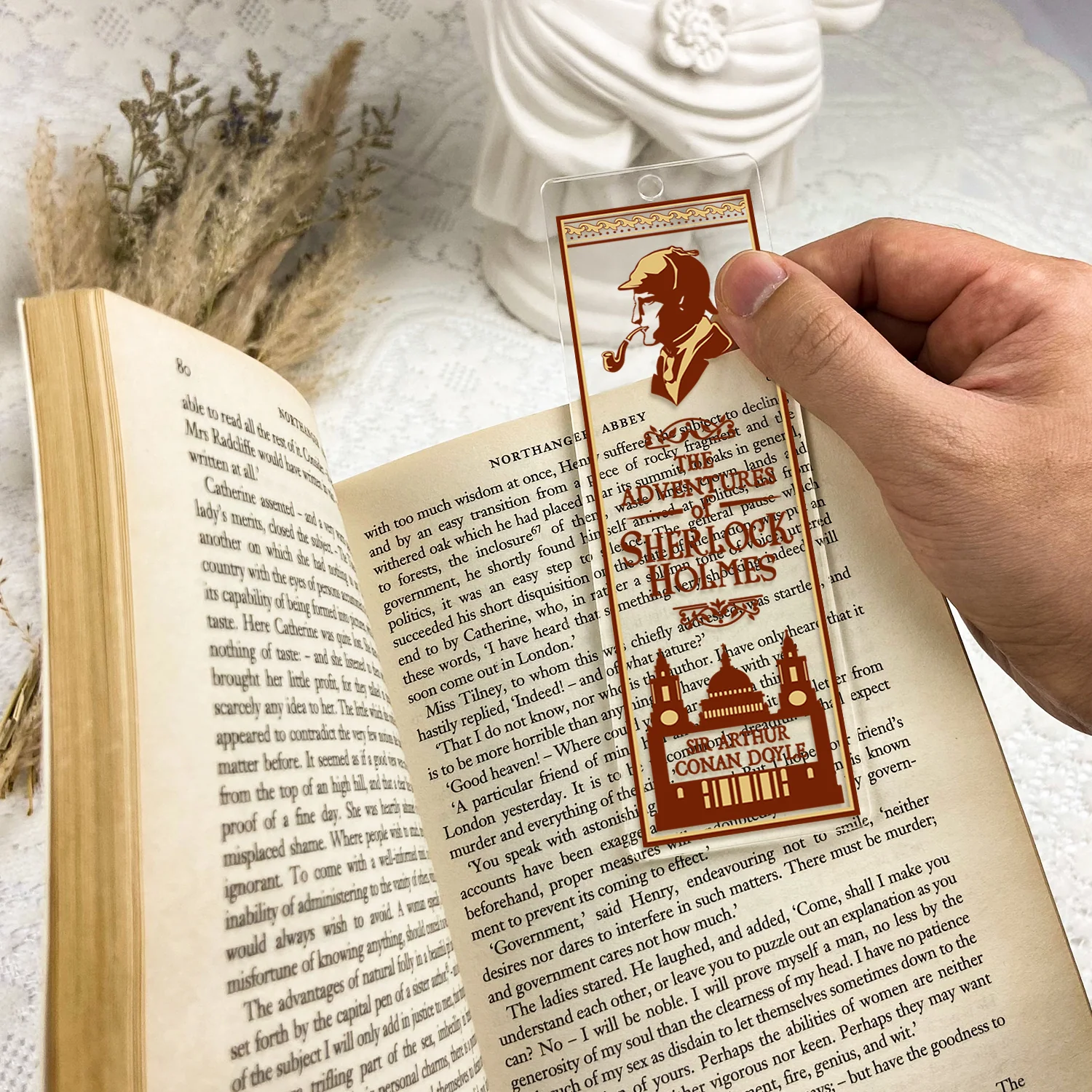 The Adventures of Sherlock Holmes Acrylic Bookmark - Image 4