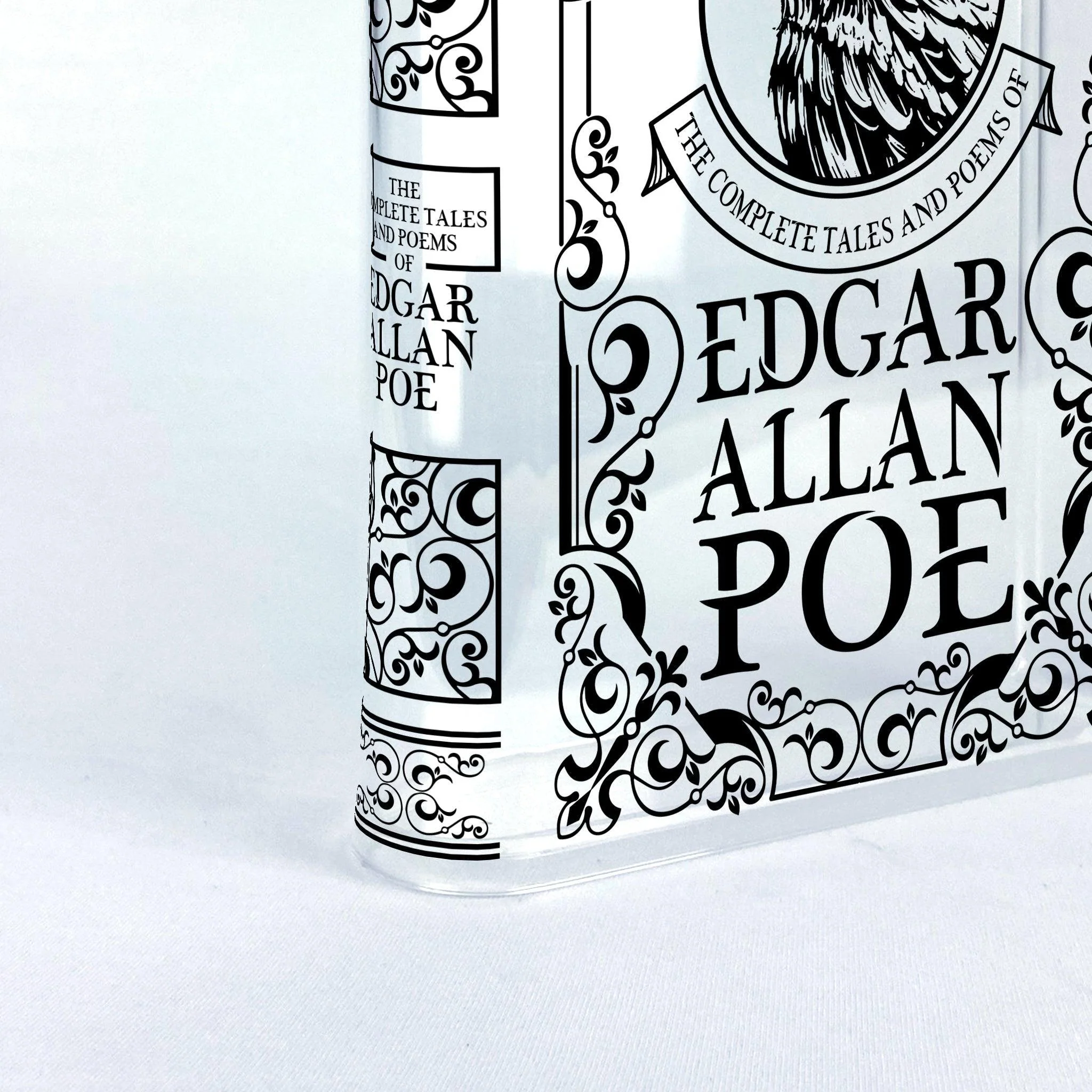 Edgar Allan Poe Acrylic Book Vase - Image 10