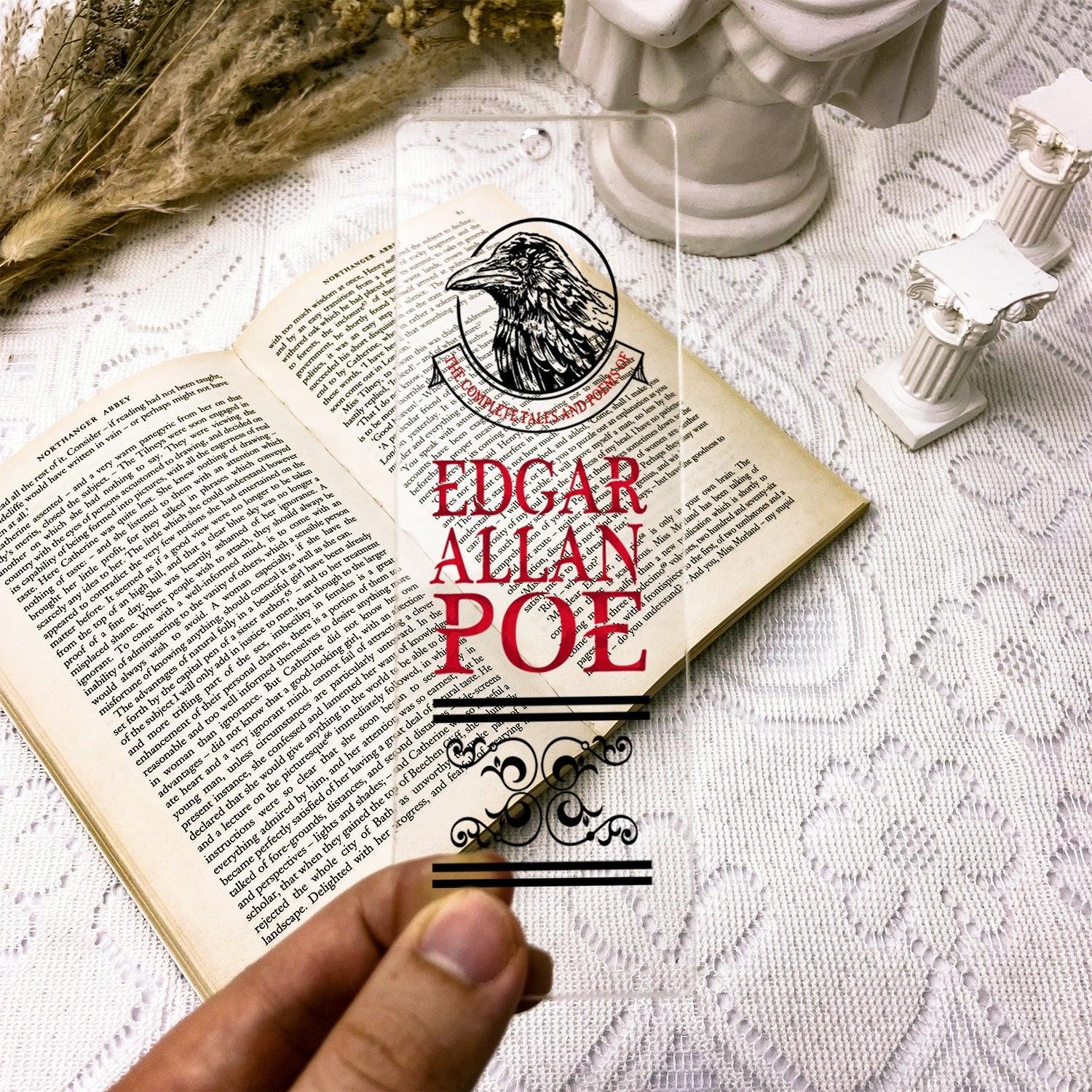 The Complete Tales and Poems of Edgar Allan Poe Acrylic Bookmark - Image 3
