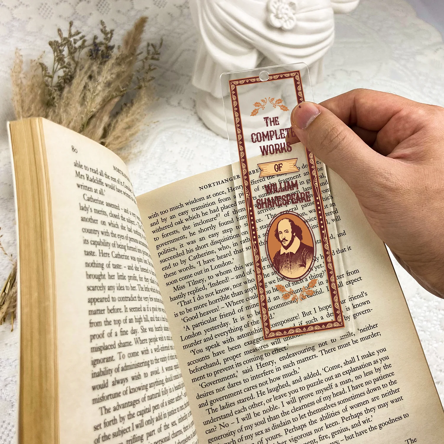 The Complete Works of William Shakespeare Acrylic Bookmark - Image 4