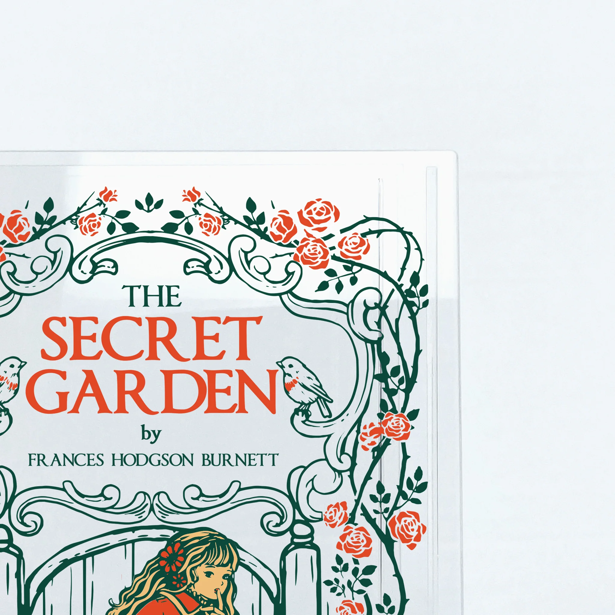 The Secret Garden Acrylic Book Vase - Blonde - Image 10