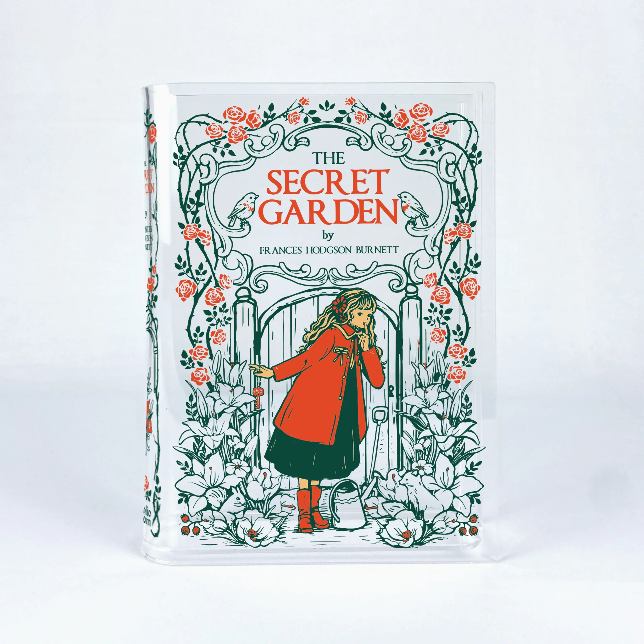 The Secret Garden Acrylic Book Vase - Blonde - Image 8