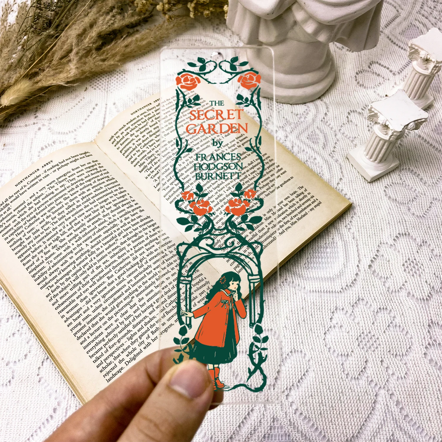 The Secret Garden Acrylic Bookmark - Image 3