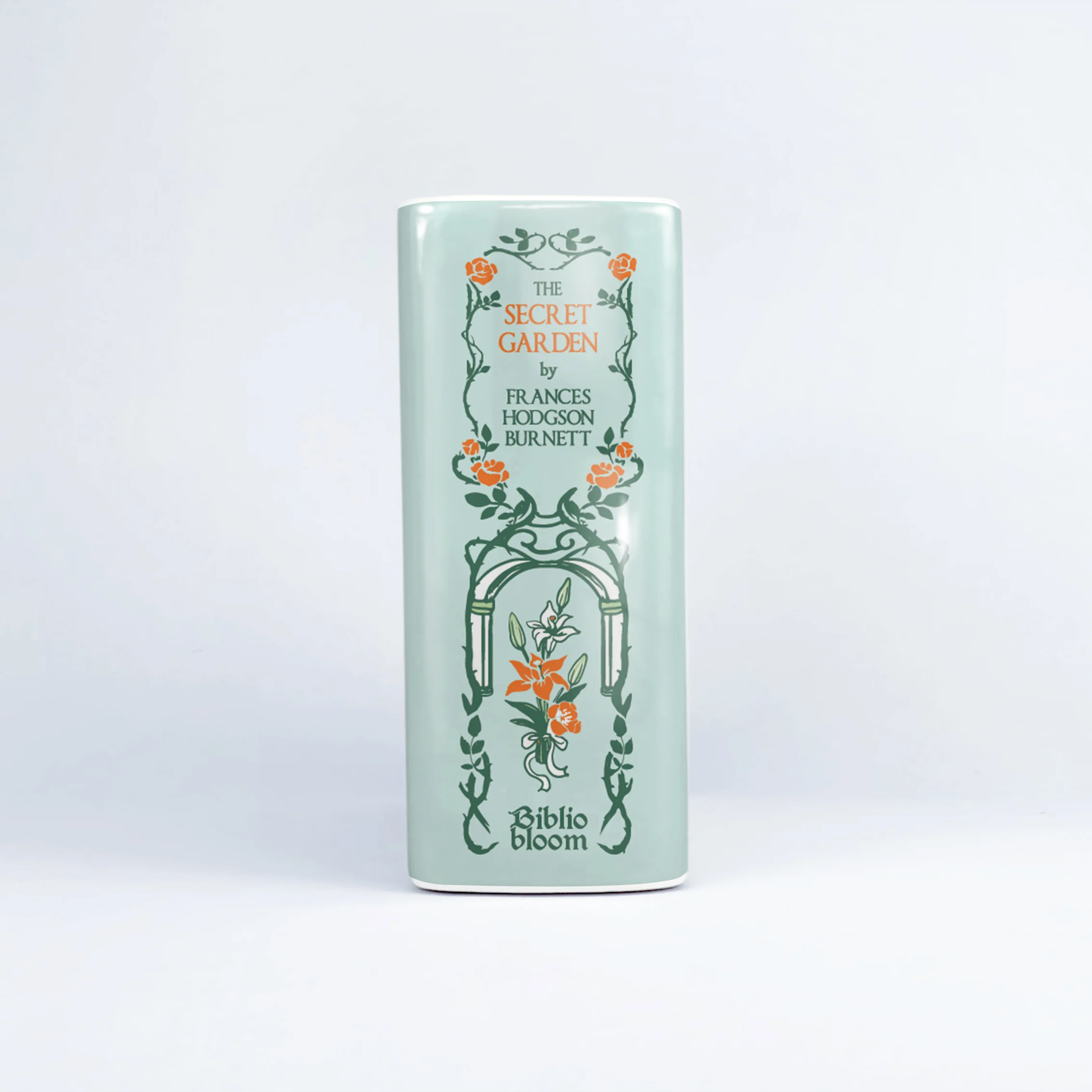 The Secret Garden Ceramic Book Vase - Small - Image 10