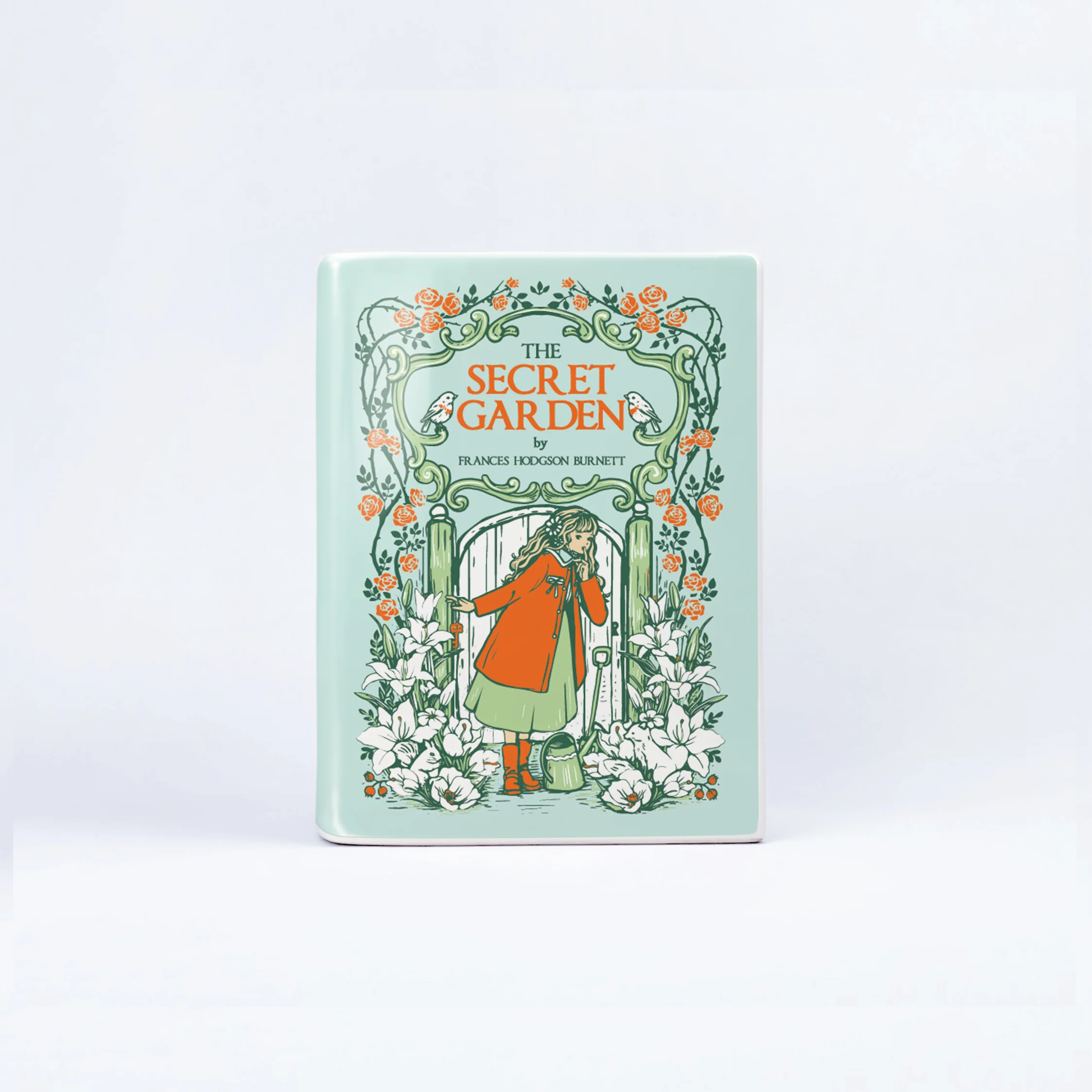 The Secret Garden Ceramic Book Vase - Small - Image 8