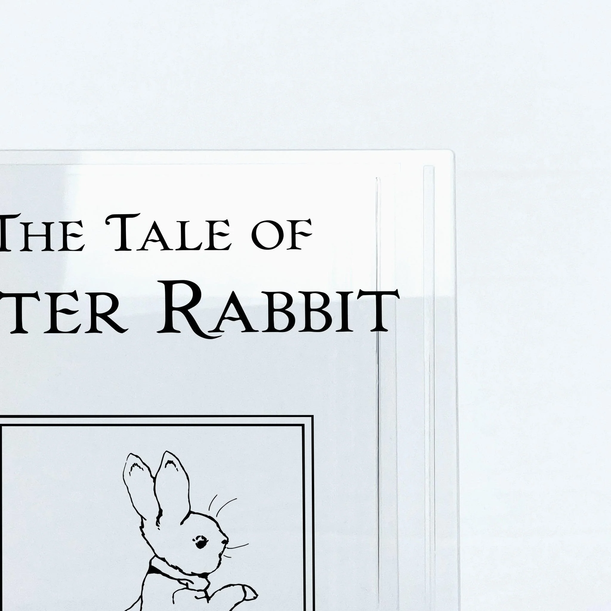 The Tale of Peter Rabbit Acrylic Book Vase - Image 9