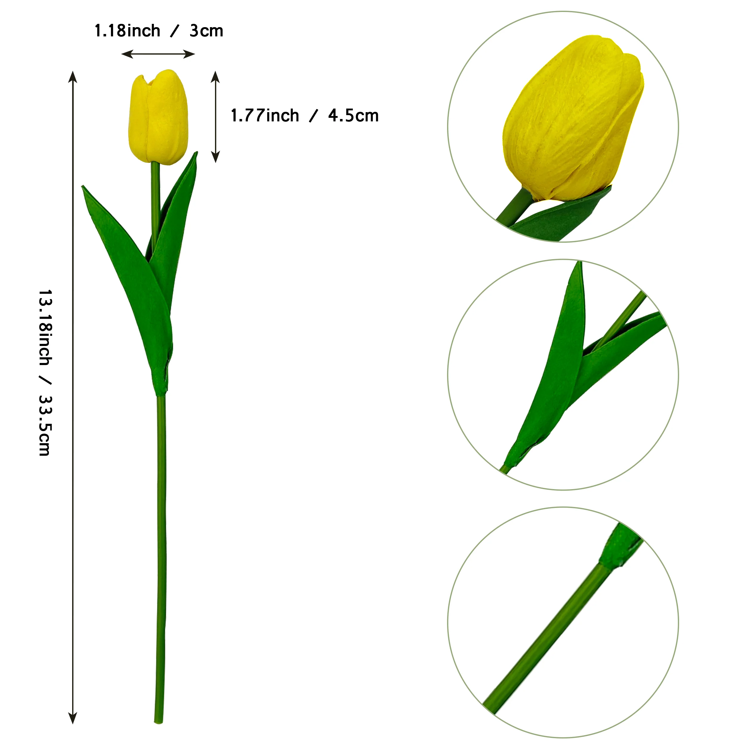10PCS Artificial Tulips - Image 6