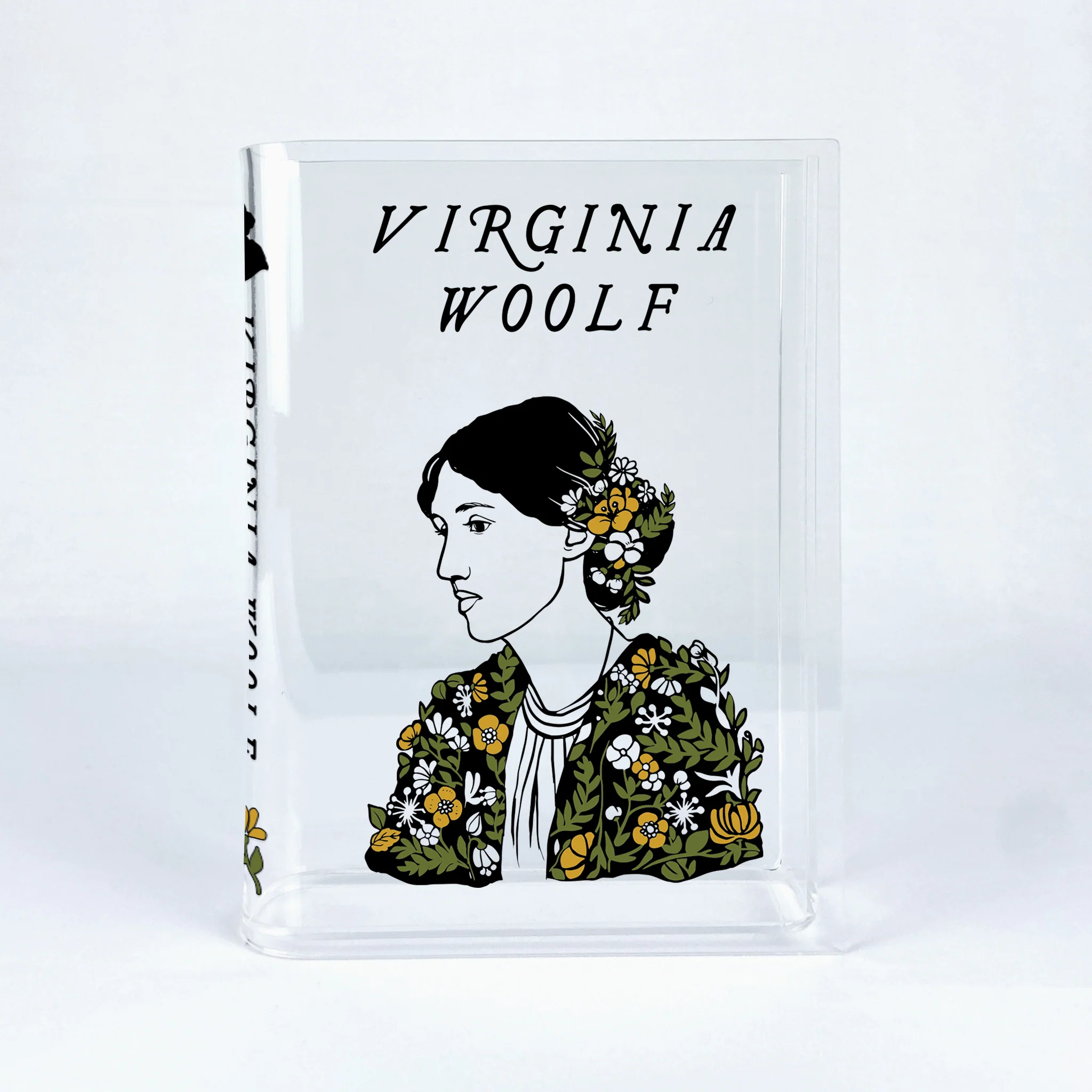 Virginia Woolf Acrylic Book Vase - Image 8